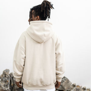 Sweats à capuche en gros de haute qualité pour sweat à capuche brodé Logo personnalisé polaire Streetwear sweat à capuche en coton mélangé pour hommes - Product Image 4