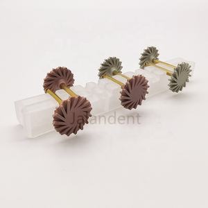 Nuovo arrivo dentaria 6 pz/scatola dischi di lucidatura media e Fine sistema di lucidatura impregnato di diamante - Product Image 3