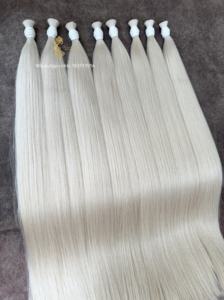 ต่อผมสีบลอนด์โทนเย็น ผมแท้คุณภาพสูง ตรงจากโรงงาน - Product Image 4