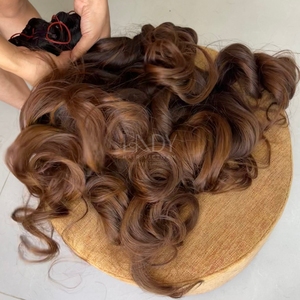 Plus haute qualité ondulée personnaliser les couleurs extensions de cheveux humains vietnamiens avec prix de gros paquet 2025 - Product Image 5