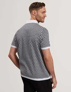 เสื้อยืดถักลำลองผู้ชายขายดี 220 กรัม คุณภาพสูง แขนสั้น แห้งเร็ว ระบายอากาศดี เหมาะสำหรับเล่นกอล์ฟ - Product Image 4