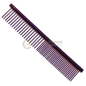 Peines para mascotas de acero inoxidable para perros y gatos, diferentes dientes redondeados espaciados, peine para el cuidado de mascotas, productos para mascotas - Product Image 4