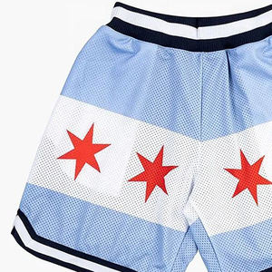 Short de basket-ball double couche BSCI de meilleure qualité Pantalon d'entraînement à séchage rapide avec logo personnalisé Option grande taille pour vêtements de sport d'été - Product Image 4