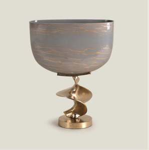 Maceta y jarrón de metal fundido de aluminio recién llegado de estilo antiguo para decoración del hogar - Product Image 4