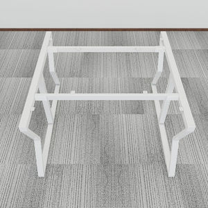 Modern Minimalist 2-Seater Sofa in Wood with Metal Legs - Product Image 4