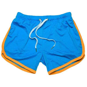 OEM Custom Embroidered Men's Gym Shorts 2025 Breathable Mesh Fitness and Sportswear - Product Image 2