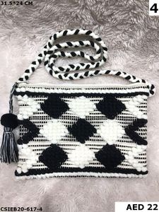 Exclusivo diseñador Dari algodón Handloom bolso de noche hecho a mano bolsa - Product Image 4