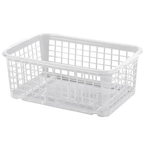 KEEEPER Paquete de 10 Cestas de Almacenamiento Rectangulares Apilables de Plástico, Solución Versátil para la Organización del Hogar - Product Image 1