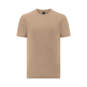 Camisetas deportivas básicas, pantalones cortos de cuello redondo, manga en blanco, Micro poliéster 100%, tela de textura especial personalizada de alta calidad 125-130 GMS - Product Image 1