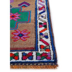 Tapis en laine noués à la main style Kilim Nuray, motif géométrique puzzle pour entrée de maison, couloir rectangulaire Pae-3054-Jaipur Rugs US - Product Image 4