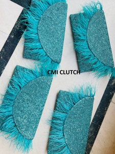 Perfectly Leopard Animal Print Seed Beaded Crossbody Chain Clutch Bolso de mano Embragues de mujer patrón de mezcla con color brillante - Product Image 2