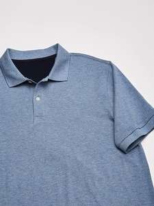 Polos modernes à la mode doux coton Polo T-Shirt hommes confortable tenue décontractée été tenue quotidienne Anti-rides tricoté tissu - Product Image 2