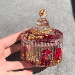 Ventes en gros de pots à bougies personnalisés, transparents, vides, de luxe, en forme de corne d'animal, faits à la main, au toucher réel, objets de collection, HF Industries - Product Image 6