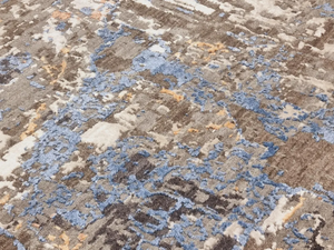 Tapis Kilim en soie de laine de haute qualité noué à la main Design abstrait moderne rembourré pour une utilisation dans la chambre du salon - Product Image 5