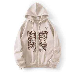 Nueva llegada en diferentes colores logotipo personalizado impresión de calidad superior hombres desgaste Puff impresión diseño superior sudaderas con capucha transpirables - Product Image 1