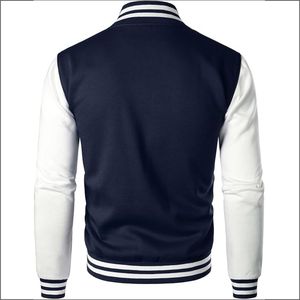 Directo de fábrica de los hombres Varsity chaqueta de alta calidad al aire libre Sporty Team Spirit CollegeBaseballjacket para los hombres DDP Envío - Product Image 3