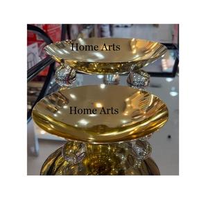 Bol à chocolat en aluminium couleur argent et or, forme personnalisée, qualité supérieure, par Home Arts - Product Image 2