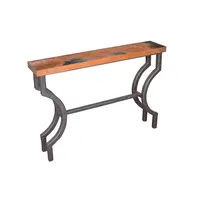 Centre de café rond en métal de luxe durable/tables de console pour meubles de salon prix de gros bon marché