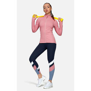 Chaqueta Deportiva para Mujer, Cierre Completo, Ligera, Elástica, para Yoga y Entrenamiento, Tejido Suave y Cómodo de Nailon y Elastano - Product Image 5