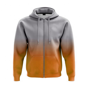 MOVA TEXTILES Sudadera con capucha de peso pesado French Terry Hoodie Drop Shoulder Bloque de color inalámbrico LOGO personalizado - Product Image 4