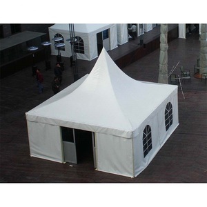 Tenda da Festa a Pagoda con Telaio in Alluminio per Esterni, Tettoia Impermeabile in PVC 3x3 4x4 5x5 10x10m per Compleanni ed Eventi in Giardino - Product Image 1