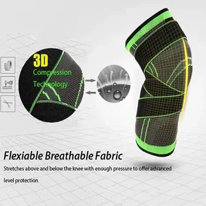 Parana Sports Gym Réglable Sport Genouillère Soutien Élastique Flexible Genouillère Wraps Haltérophilie Coude Genouillères - Product Image 6