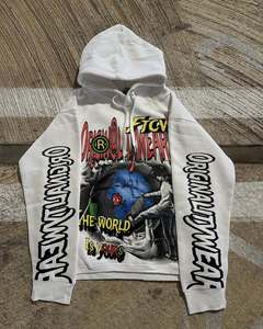 Sweat-shirts pour hommes les plus vendus, 100% coton, hiver, nouveau design, coupe ajustée, fabriqués au Pakistan, faible MOQ, vente en gros, impression en relief - Product Image 2