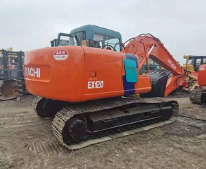 Excavadora de importación original de alta calidad, excavadora HITACHI EX120, excavadoras usadas de 12 toneladas, HITACHI ZX120 de segunda mano - Product Image 5