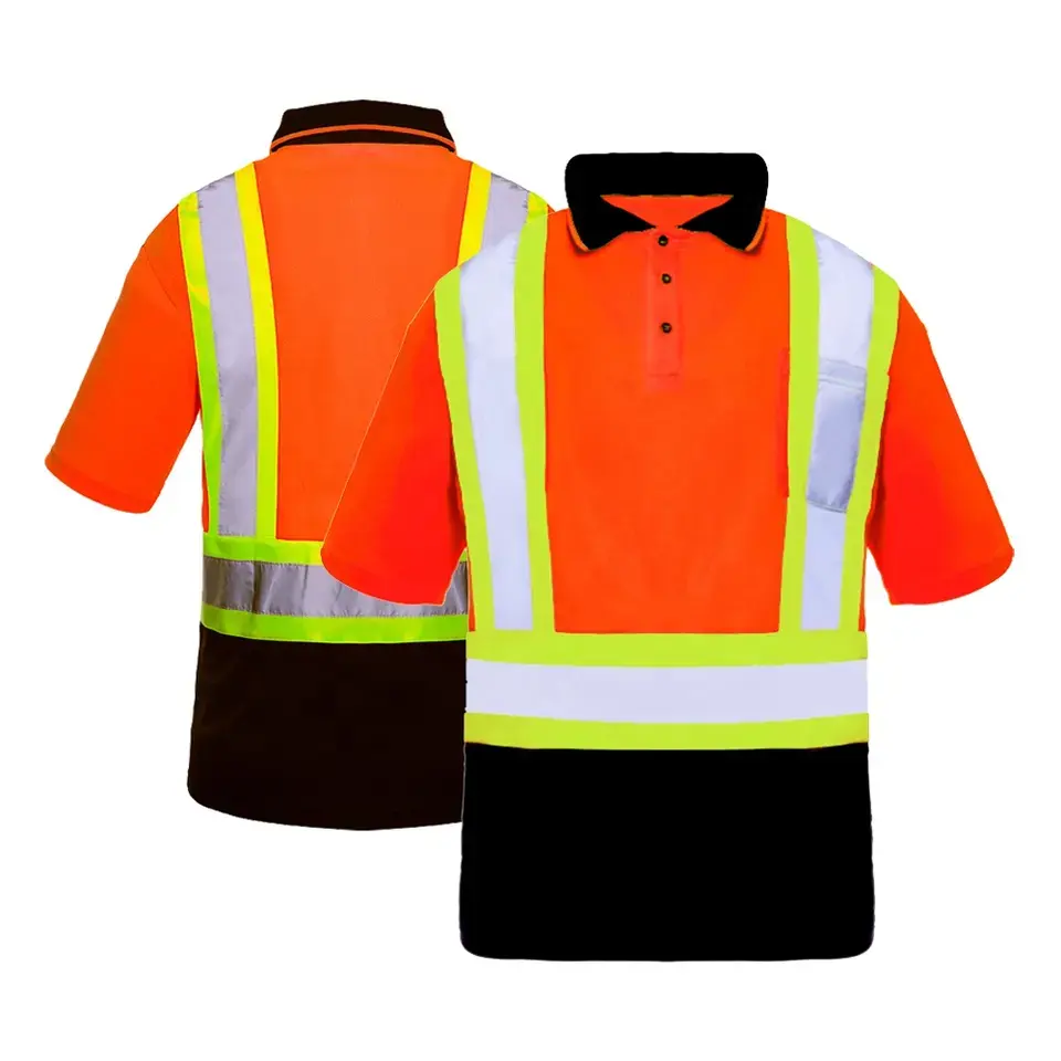 قمصان عمل مخصصة من البوليستر/القطن ملابس عمل موحدة ميكانيكيا