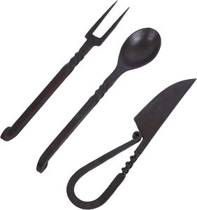 Couteaux de table médiévaux vintage à faire soi-même, personnalisables, haute durabilité, ustensiles de table classiques - Product Image 5