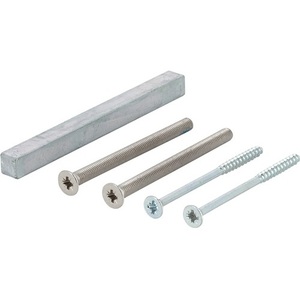 Sertos GG-WC Mounting <b>Set</b> 60-65 Mm M5 X 75 + 4.0 X 70 <b>Square</b> Without + 8 X 100 Mm HOPPE - Product Image 1