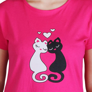 Best Selling High Quality Custom Made Women's <b>Twin</b> <b>Set</b> 2 Pieces Formal T Shirt Short <b>Set</b> Available at Wholesale Price - Product Image 3