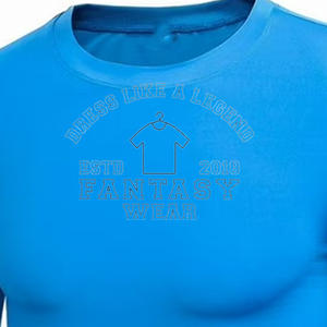 Camiseta de Compresión de Poliéster y Spandex OEM 2026 para Hombre, Ropa Deportiva de Secado Rápido y Transpirable con Diseño y Logotipo Personalizados - Product Image 6