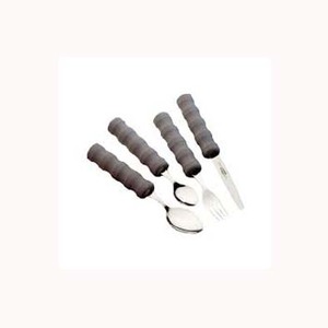 Ensemble de couverts en acier inoxydable poli argent élégant fait à la main manche en bois rond épais Design couverts royaux utilisation scolaire - Product Image 1