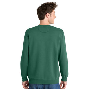 Mens Casual <b>Fleece</b> <b>Sweatshirt</b> Soft Cotton Blend Warm Pullover Crewneck <b>Sweatshirt</b> Long Sleeve Street Style Apparel For Mens Use - Product Image 5