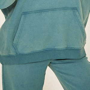 Sudadera con Capucha Extra Grande para Hombre, Estilo Lavado Ácido, 100% Algodón, Impermeable, Servicio Personalizado OEM, Superventas de Invierno - Product Image 5