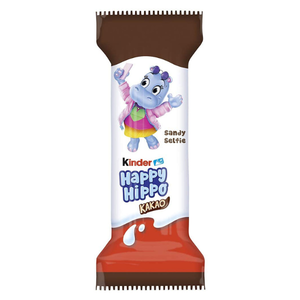 Vente en gros Paquet de 5 collations au cacao pour enfants Kinder Happy Hippo Vente en gros - Product Image 4