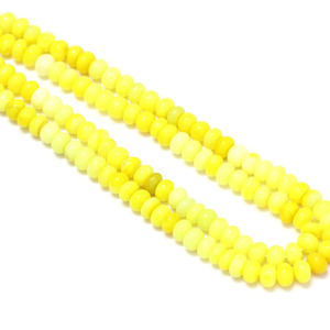 Cuentas Redondas de Ópalo Amarillo Menta: Piedra Preciosa de Calidad AAA, 6-9 mm - Product Image 5