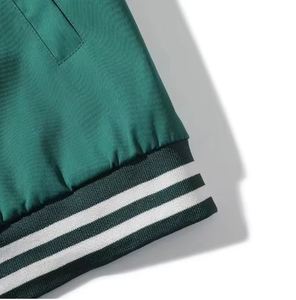 Chaqueta Varsity de Invierno para Hombre 2026 OEM, Estilo Hip Hop, con Botón Único, Tela de Lana Peinada, Logotipo Personalizado en la Parte Delantera, Ropa Urbana - Product Image 5