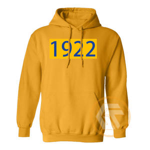 Trésors grecs – Sweat à capuche personnalisé en molleton de coton pour femme avec logo brodé Sigma Gamma Rho, écologique, automne-hiver - Product Image 4