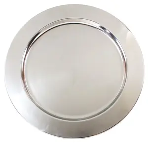 Plaques de chargeur d'ustensiles de cuisine taille personnalisée disponible luxe moderne idéal pour les fêtes de mariage Restaurant entièrement arrondi - Product Image 1