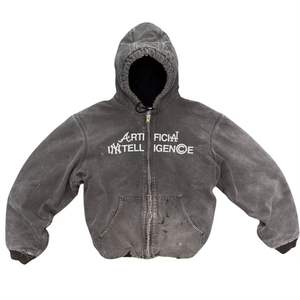 Rafel Mart Industries Custom Vintage Distress Work <b>Jacket</b> <b>Men</b> Hood <b>Jacket</b> - Product Image 4