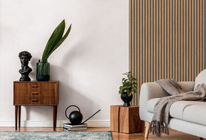 Fabriqué en Allemagne - Rouleaux de Papier Peint Panneaux de Bois Beige Marron Noir - Vinyle Intissé - Papier Peint Aspect Bois - 10,05 x 0,53 m - Product Image 4