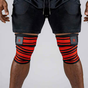 Bandes de genou pour l'haltérophilie, personnalisées, de haute qualité, prix bas, vente en gros, best-sellers - Product Image 1