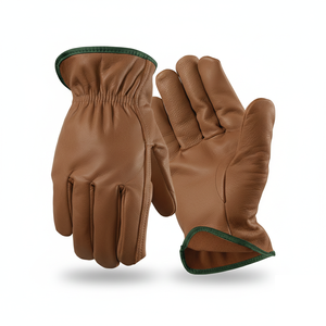 Guantes de Conducción de Cuero Transpirable, Guantes de Verano Unisex para Auto y Motocicleta, Guantes de Conducción Personalizados con Grabado en Relieve al por Mayor - Product Image 1