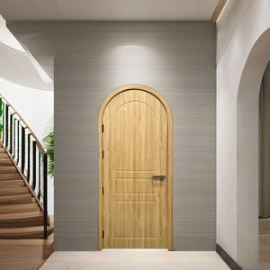 Porte en polymère composite WPC de luxe durable Dewoo intérieur PVC imperméable moderne 5 ans de garantie en bois manuel pour la maison - Product Image 1