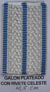 งานฝีมือที่กำหนดเองโลหะสีเงินสีทองลูกปัดลูกไม้ริบบิ้นตัดเทปสำหรับการตัดเย็บรองเท้ากระเป๋าตกแต่ง Wok galon plateado Wok - Product Image 2