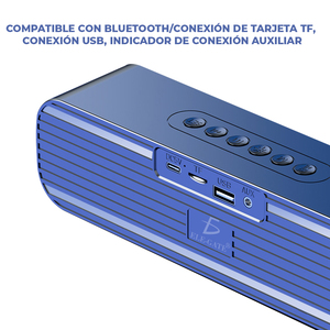 Smart <b>Table</b> <b>Clock</b> with Bluetooth Light and Alarm Radio Speaker - Product Image 5