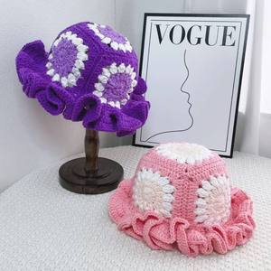 Crochet Bucket <b>Hat</b> Pattern Crochet <b>Hat</b> Pattern Crochet Ruffle <b>Hat</b> Pattern Easy Crochet <b>Hat</b> - Product Image 1