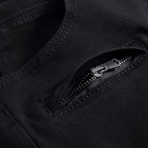 Pantalones Cortos de Mezclilla de Punto Recto Casuales para Hombre, Diseñados para Sentirse Suaves y Cómodos Todo el Día, Ligeros para el Invierno - Product Image 4